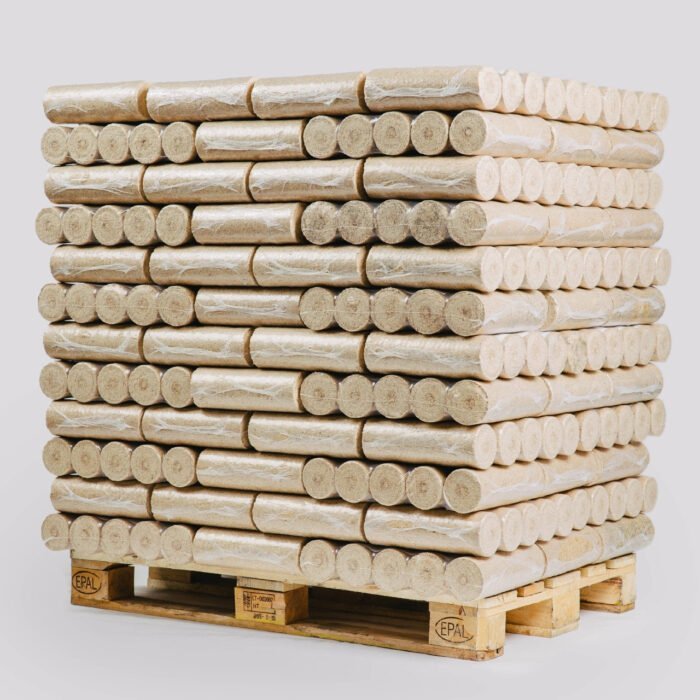 Briquetas de madera (Pellini) sin agujeros – Palet de 960 kg