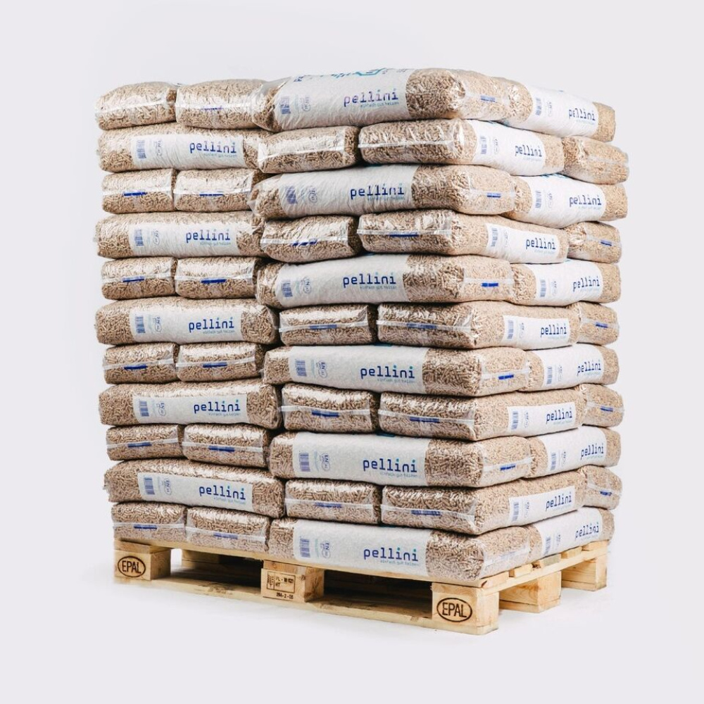 2 palets de 65 sacos de PELLET LDD de 15KG