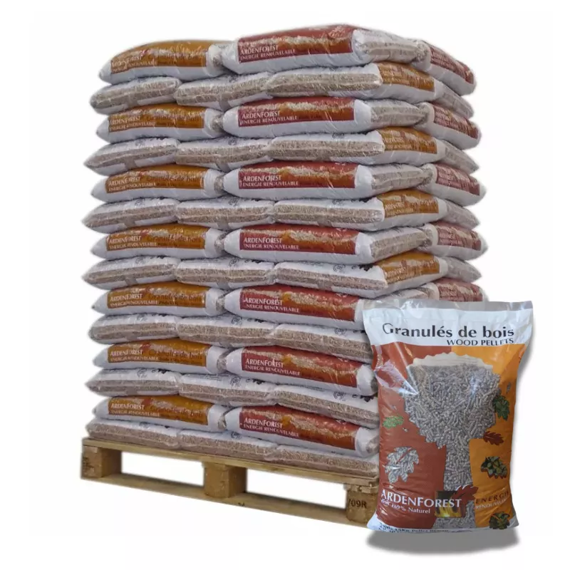 Pellet Ardenforest – Palet de 70 sacos de 15 kg