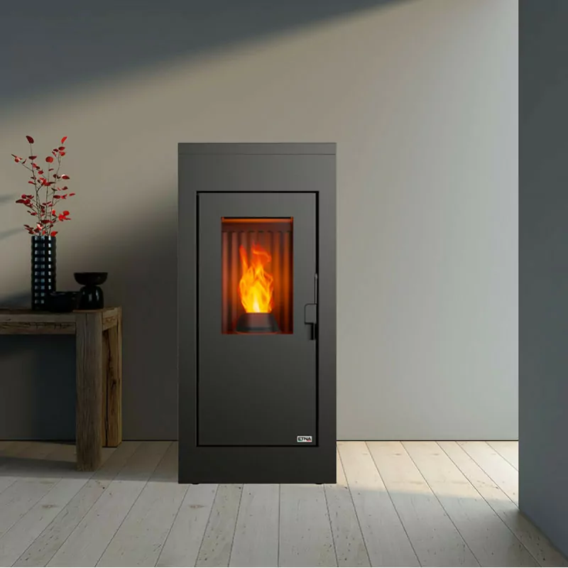 Estufa de pellets estanca Vulcano Silenzio – 9,2 Kw